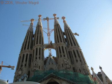 Sagrada Familia aanzicht